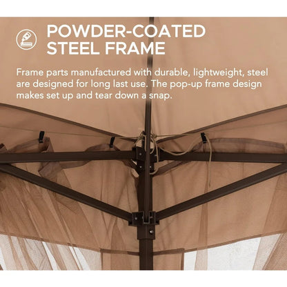 Portable 2 Tier Canopy/Tent with Net