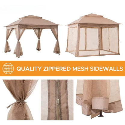 Portable 2 Tier Canopy/Tent with Net