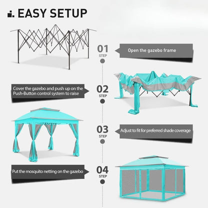 Pop-up Gazebo with Mosquito Net