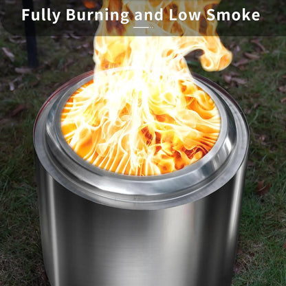 Stainless Steel Smokeless Fire Pit