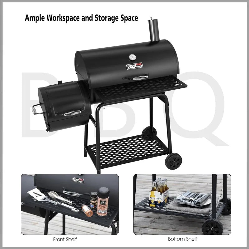 Royal Gourmet Charcoal Grill Offset Smoker