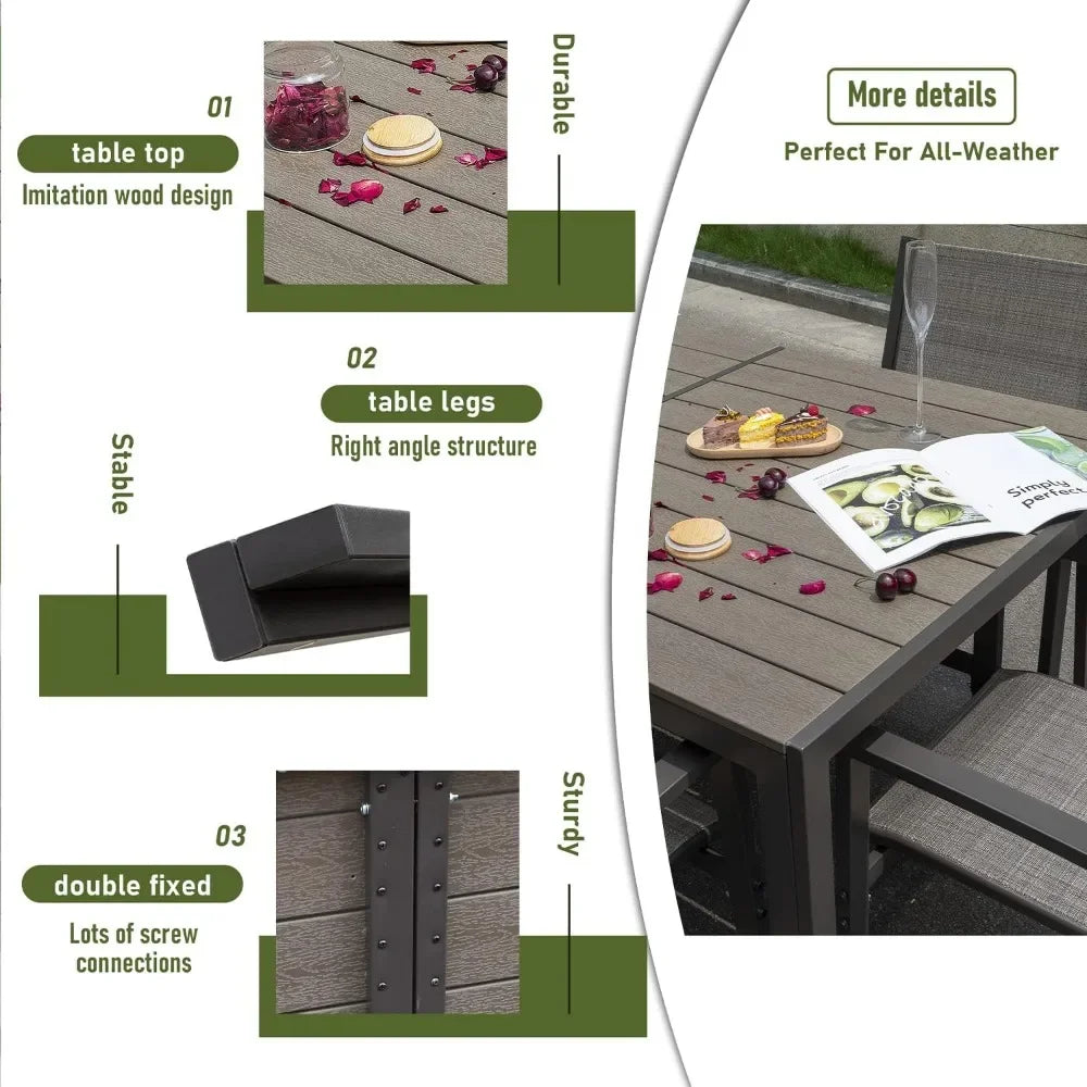 7-Piece Outdoor Dining Set