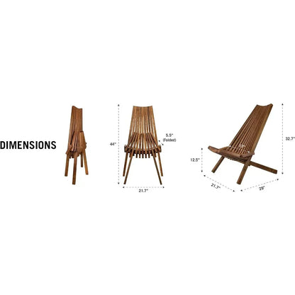 Outdoor Wooden Folding Chairs